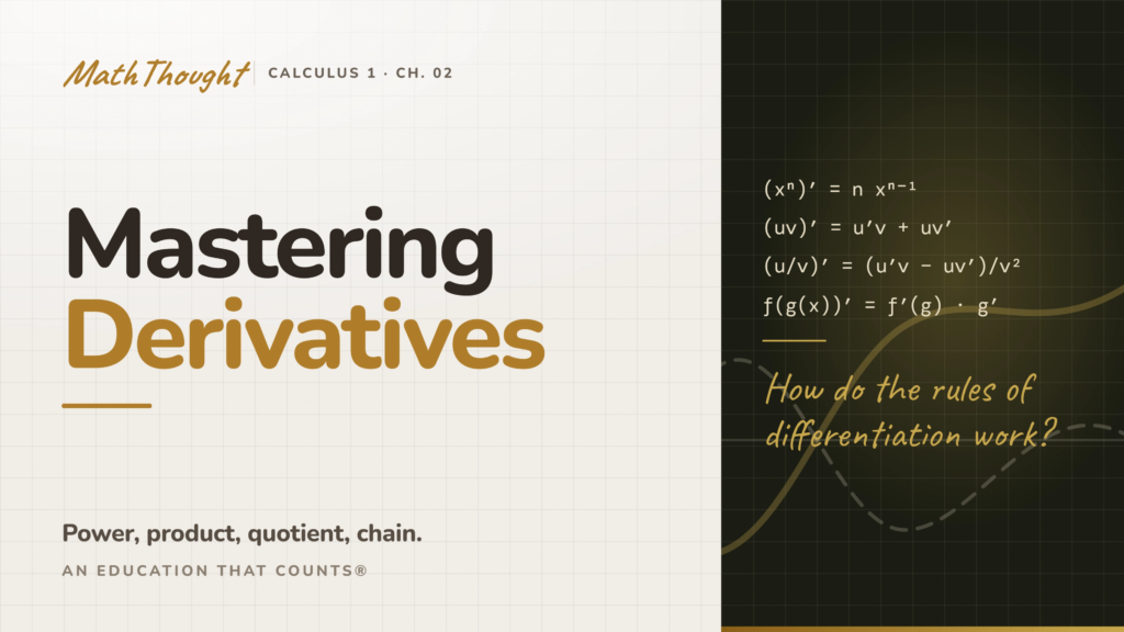 [Cal1] Chapter 02: Derivatives