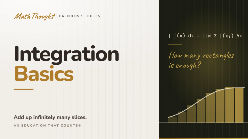 [Cal1] Chapter 05: Integration Basics