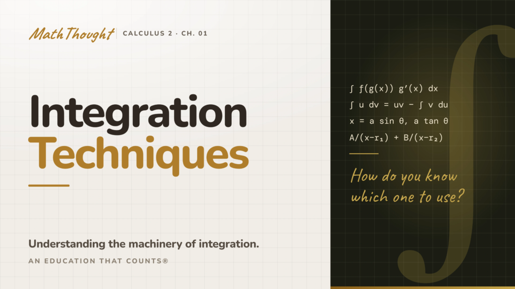 [Cal2] Chapter 01: Integration Techniques