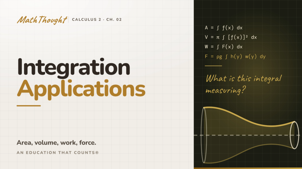 [Cal2] Chapter 02: Integration Applications