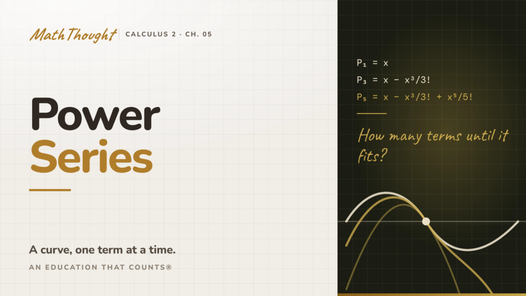[Cal2] Chapter 05: Power Series