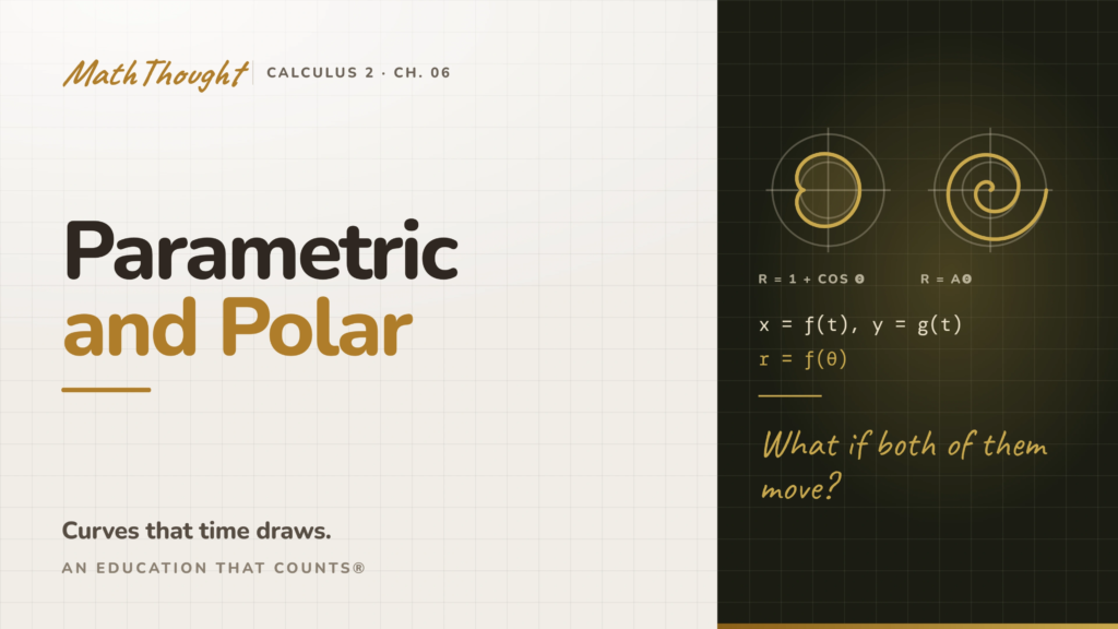 [Cal2] Chapter 06: Parametric Equations